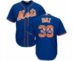 New York Mets #39 Edwin Diaz Authentic Royal Blue Team Logo Fashion Cool Base Baseball Jersey