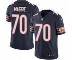 Chicago Bears #70 Bobby Massie Navy Blue Team Color Vapor Untouchable Limited Player Football Jersey