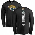 Jacksonville Jaguars #56 Dante Fowler Jr Black Backer Long Sleeve T-Shirt