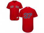 Boston Red Sox #37 Bill Lee Red Flexbase Authentic Collection MLB Jersey