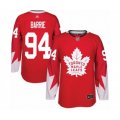 Toronto Maple Leafs #94 Tyson Barrie Authentic Red Alternate Hockey Jersey