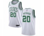 Boston Celtics #20 Gordon Hayward Authentic White NBA Jersey - Association Edition