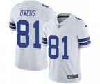 Dallas Cowboys #81 Terrell Owens White Vapor Untouchable Limited Player Football Jersey