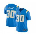 Los Angeles Chargers 2022 #30 Austin Ekeler Blue With 2-star C Patch Vapor Untouchable Limited Stitched NFL Jersey