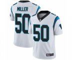 Carolina Panthers #50 Christian Miller White Vapor Untouchable Limited Player Football Jersey