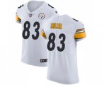 Pittsburgh Steelers #83 Heath Miller White Vapor Untouchable Elite Player Football Jersey