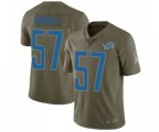 Detroit Lions #57 Eli Harold Limited Olive 2017 Salute to Service Football Jersey