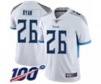 Tennessee Titans #26 Logan Ryan White Vapor Untouchable Limited Player 100th Season Football Jersey