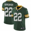 Green Bay Packers #22 Aaron Ripkowski Green Team Color Vapor Untouchable Limited Player NFL Jersey