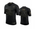 San Francisco 49ers #55 Dee Ford Black 2020 Salute To Service Limited Jersey