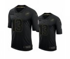 Philadelphia Eagles #13 Marquise Goodwin Black 2020 Salute to Service Limited Jersey