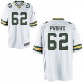 Green Bay Packers #62 Lucas Patrick Nike White Vapor Limited Player Jersey