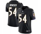Baltimore Ravens #54 Tyus Bowser Black Alternate Vapor Untouchable Limited Player Football Jersey