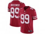 San Francisco 49ers #99 DeForest Buckner Vapor Untouchable Limited Red Team Color NFL Jersey