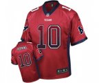 Houston Texans #10 DeAndre Hopkins Elite Red Drift Fashion Football Jersey