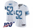 Detroit Lions #52 Christian Jones White Vapor Untouchable Limited Player 100th Season Football Jersey