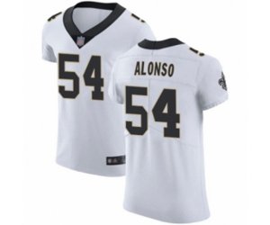 New Orleans Saints #54 Kiko Alonso White Vapor Untouchable Elite Player Football Jersey
