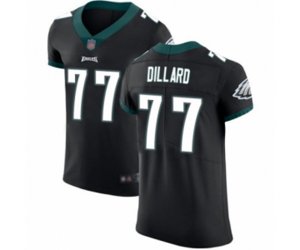 Philadelphia Eagles #77 Andre Dillard Black Vapor Untouchable Elite Player Football Jersey