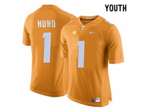 2016 Youth Tennessee Volunteers Jalen Hurd #1 College Football Limited Jersey - Orange