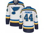 Reebok St. Louis Blues #44 Chris Pronger Authentic White Away NHL Jersey