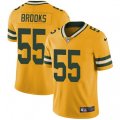 Green Bay Packers #55 Ahmad Brooks Elite Gold Rush Vapor Untouchable NFL Jersey