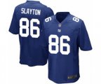 New York Giants #86 Darius Slayton Game Royal Blue Team Color Football Jersey
