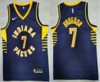 Indiana Pacers #7 Malcolm Brogdon New Navy Blue 2021 Nike Swingman Stitched NBA Jersey