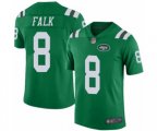 New York Jets #8 Luke Falk Limited Green Rush Vapor Untouchable Football Jersey