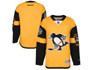 Pittsburgh Penguins Blank Gold 2017 Stadium Series Stitched NHL Jersey