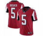 Atlanta Falcons #5 Matt Bosher Red Team Color Vapor Untouchable Limited Player Football Jersey
