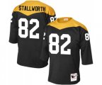 Pittsburgh Steelers #82 John Stallworth Elite Black 1967 Home Throwback Football Jersey