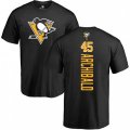 Pittsburgh Penguins #45 Josh Archibald Black Backer T-Shirt