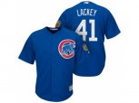 Chicago Cubs #41 John Lackey 2017 Spring Training Cool Base Stitched MLB Jersey