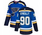 Adidas St. Louis Blues #90 Ryan O'Reilly Authentic Royal Blue Home NHL Jersey