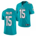 Miami Dolphins #15 Jaelan Phillips Nike Aqua Vapor Limited Jersey