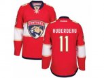 Florida Panthers #11 Jonathan Huberdeau Authentic Red Home NHL New Jersey