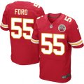 Kansas City Chiefs #55 Dee Ford Red Team Color Vapor Untouchable Elite Player NFL Jersey