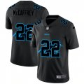 Carolina Panthers #22 Christian McCaffrey Black Nike Black Shadow Edition Limited Jersey