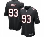 Atlanta Falcons #93 Allen Bailey Game Black Alternate Football Jersey