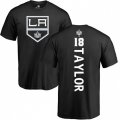 Los Angeles Kings #18 Dave Taylor Black Backer T-Shirt