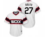 Chicago White Sox #27 Lucas Giolito Replica White 2013 Alternate Home Cool Base Baseball Jersey