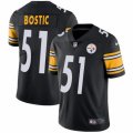 Pittsburgh Steelers #51 Jon Bostic Black Team Color Vapor Untouchable Limited Player NFL Jersey