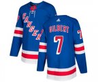 Adidas New York Rangers #7 Rod Gilbert Premier Royal Blue Home NHL Jersey