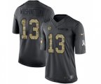 Pittsburgh Steelers #13 James Washington Limited Black 2016 Salute to Service Football Jersey