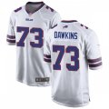 Buffalo Bills #73 Dion Dawkins Nike White Vapor Limited Jersey