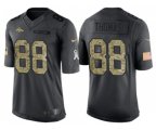 Denver Broncos #88 Demaryius Thomas Stitched Black NFL Salute to Service Limited Jerseys