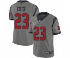 Houston Texans #23 Arian Foster Limited Gray Inverted Legend Football Jersey