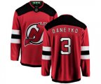 New Jersey Devils #3 Ken Daneyko Fanatics Branded Red Home Breakaway Hockey Jersey