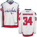 Washington Capitals #34 Jonas Siegenthaler Authentic White Away NHL Jersey