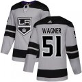 Los Angeles Kings #51 Austin Wagner Premier Gray Alternate NHL Jersey